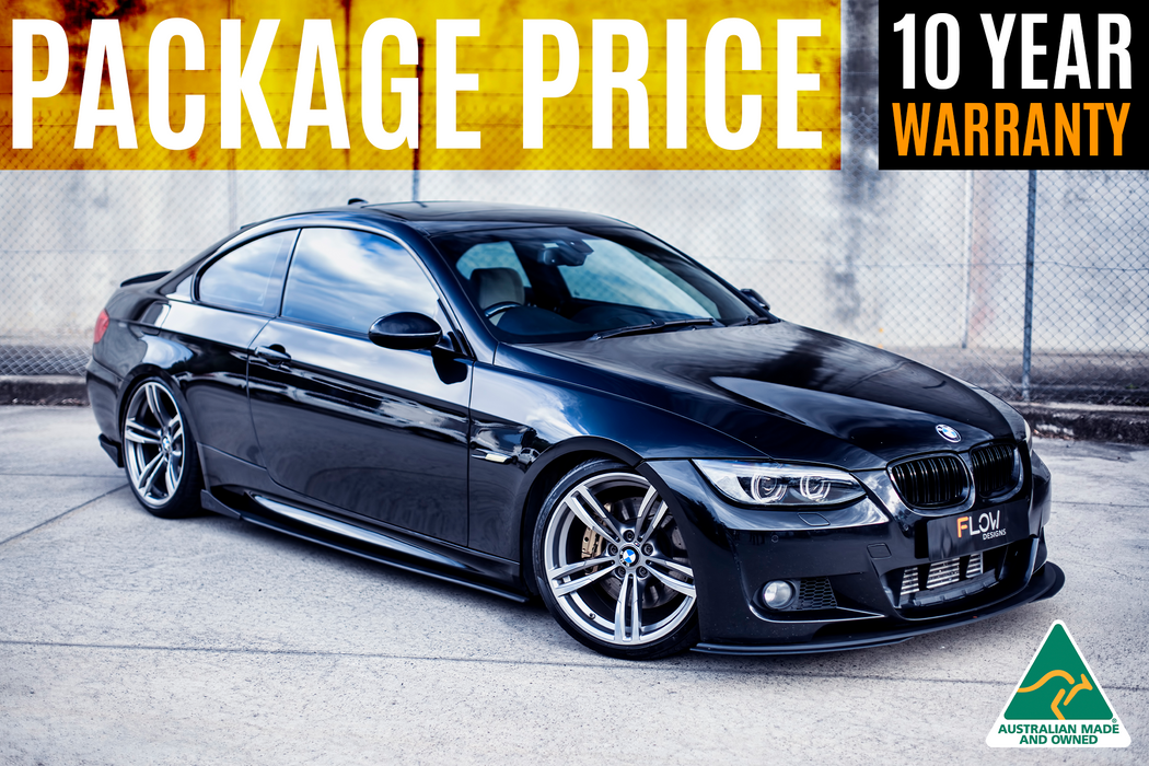 E92 M Pre LCI Sport Full Lip Splitter Set-Flow Designs