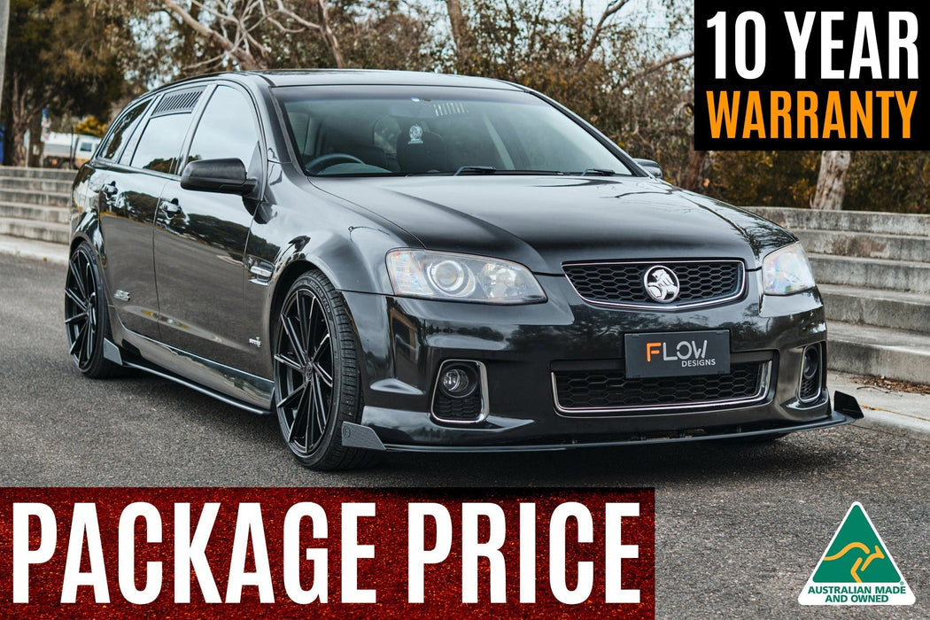 VE Commodore S2 Wagon Full Lip Splitter Set-Flow Designs