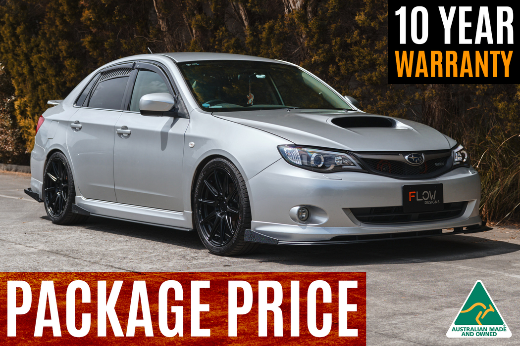 Impreza WRX/RS G3 Sedan PFL Full Lip Splitter Set-Flow Designs