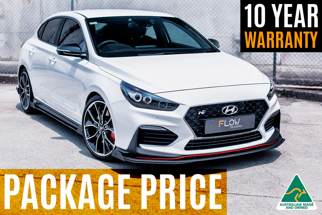 i30N Fastback PD Full Lip Splitter Set-Flow Designs