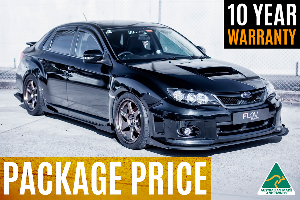 Impreza WRX / STI G3 Sedan FL Full Lip Splitter Set-Flow Designs