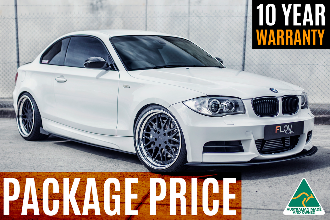 E82 M Sport Full Lip Splitter Set-Flow Designs