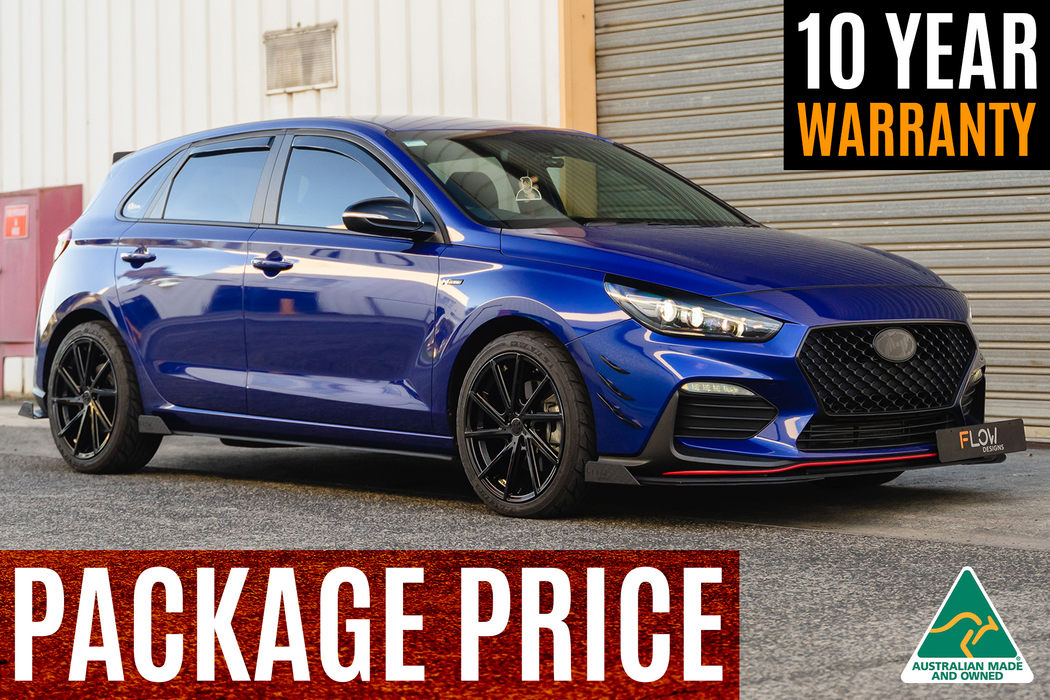 i30 N Line Hatch PD (2018-Current) Full Splitter Lip Set-Flow Designs