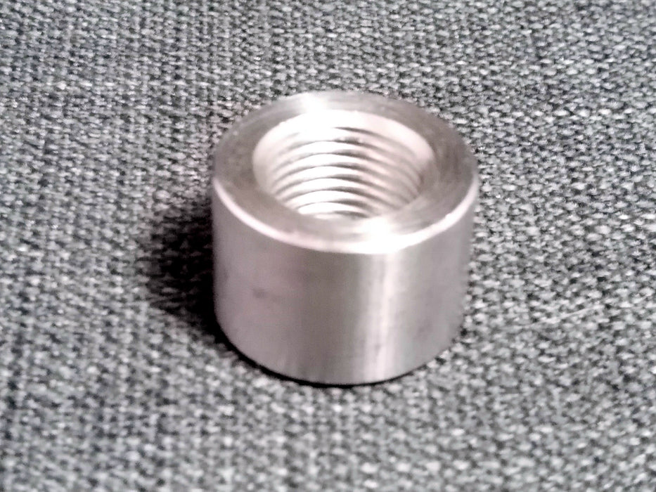 M16x1.5 Female short weld on sensor fitting - Stainless steel