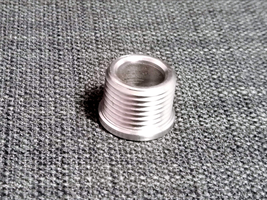 M18x1.5 Male weld on sensor fitting - Stainless steel