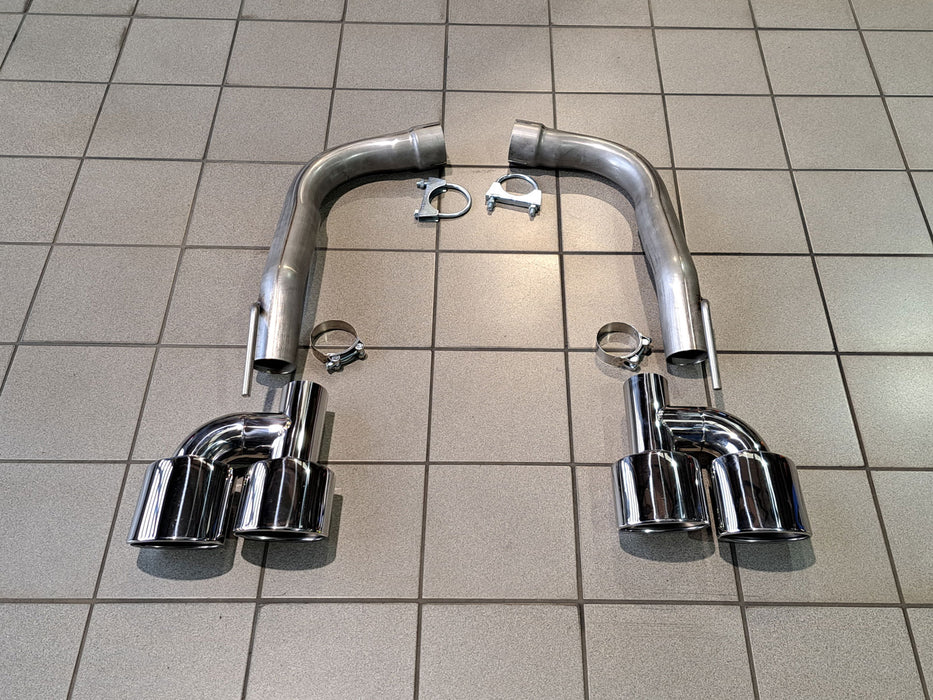 Mercedes SL55 AMG Rear Silencer Deletes - Harrys Euro