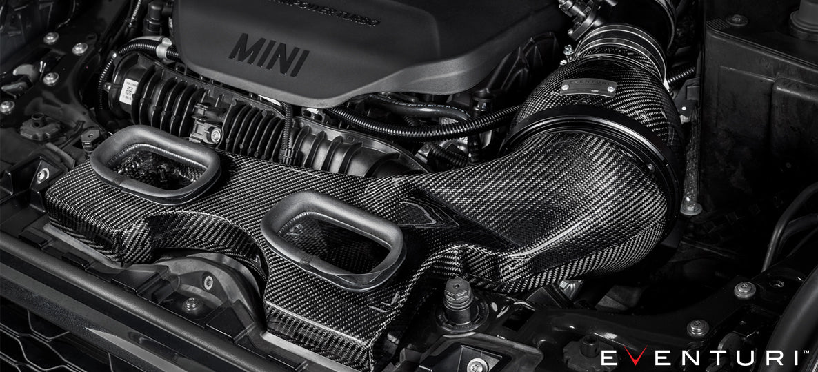 Eventuri - Mini Cooper S / JCW Facelift Plastic intake with Carbon Scoop