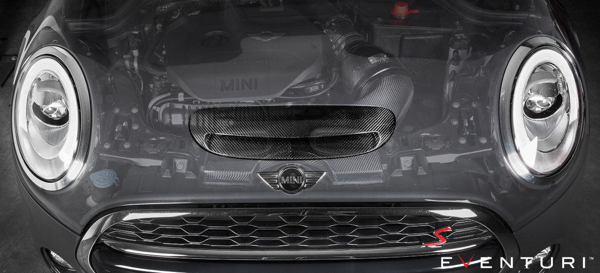 Eventuri - Mini Cooper S / JCW Facelift Plastic intake with Carbon Scoop