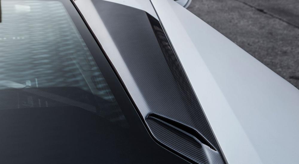 Lamborghini Huracan/EVO/RWD | Roof Air Intake Scoop Only for Cars with Glass-Engine Bonnet - Ready For Painting
