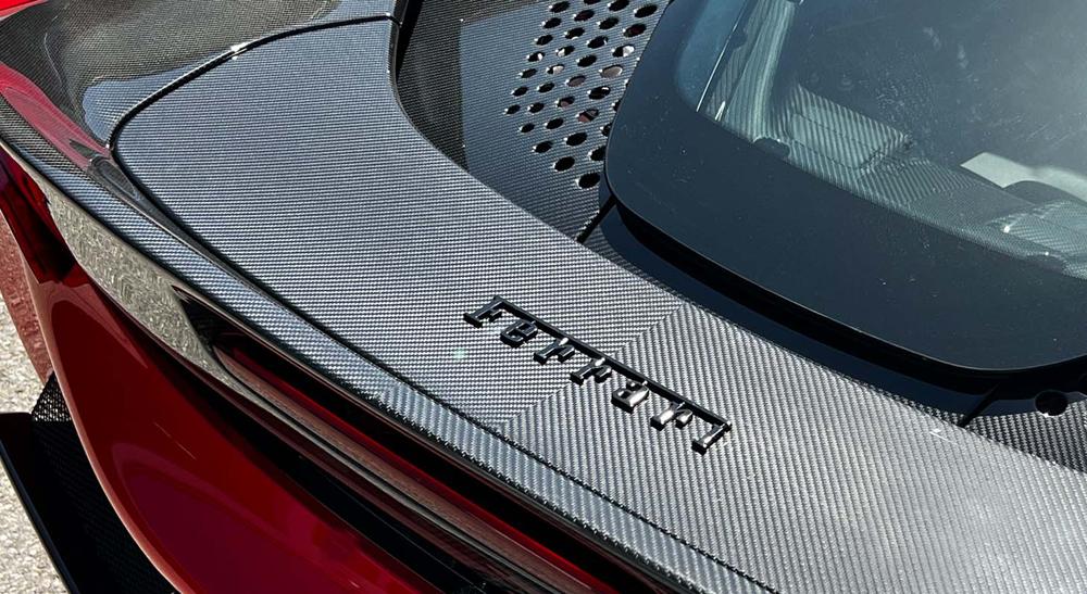 Ferrari SF90 Stradale/Spider | Rear Spoiler - Visible Carbon