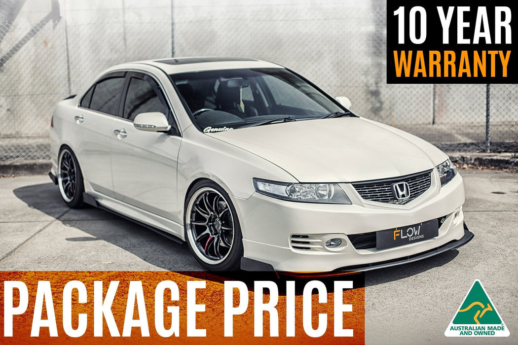 Honda Accord Euro FACELIFT CL7/CL9 Full Lip Splitter Set-Flow Designs