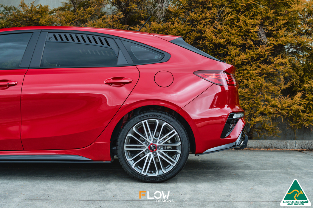 Cerato GT Hatch Facelift Rear Window Vents (Pair)-Flow Designs