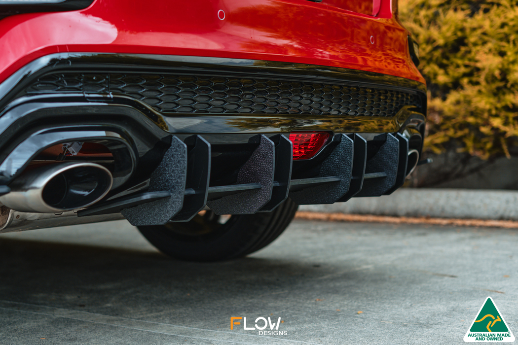 Cerato GT Hatch Facelift Flow-Lock Rear Diffuser-Flow Designs