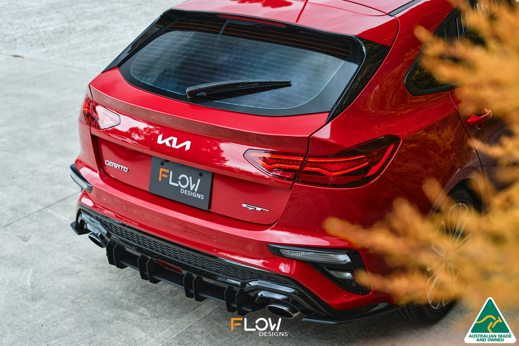 Cerato GT Hatch Facelift Flow-Lock Rear Diffuser-Flow Designs