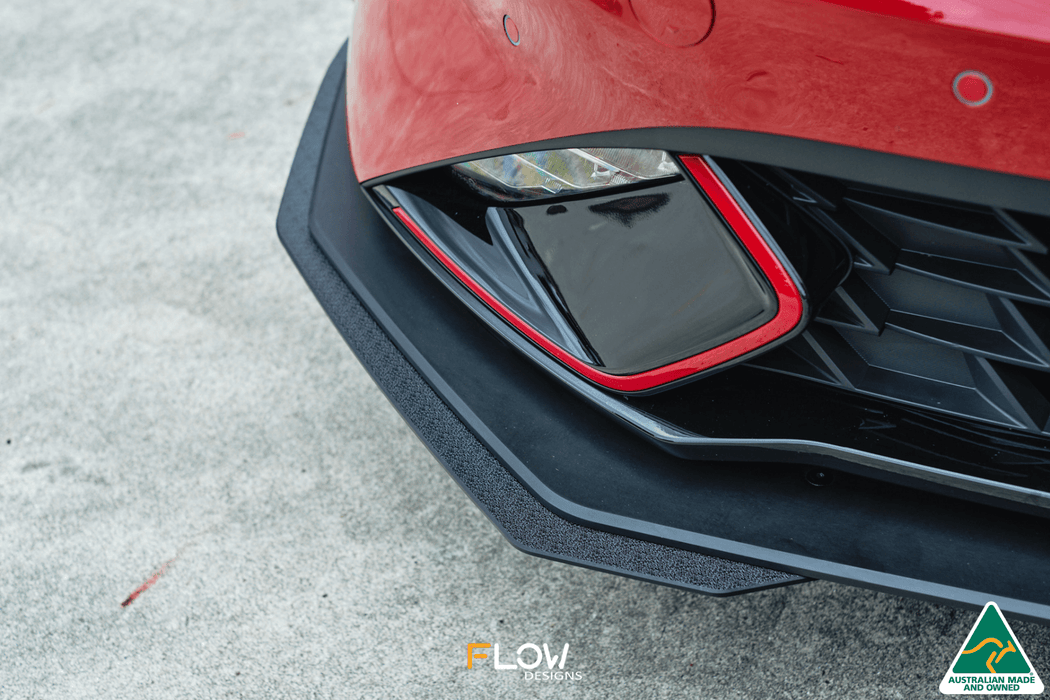 Cerato GT Facelift Front Lip Splitter & Mounting Brace-Flow Designs