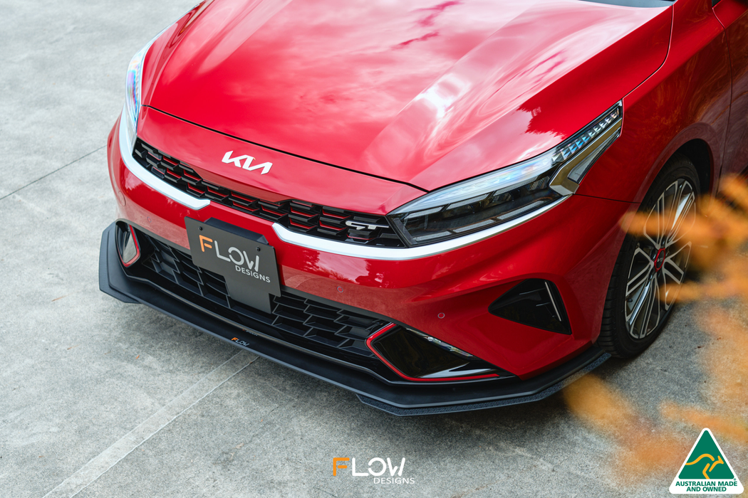 Cerato GT Facelift Front Lip Splitter Extensions (Pair)-Flow Designs
