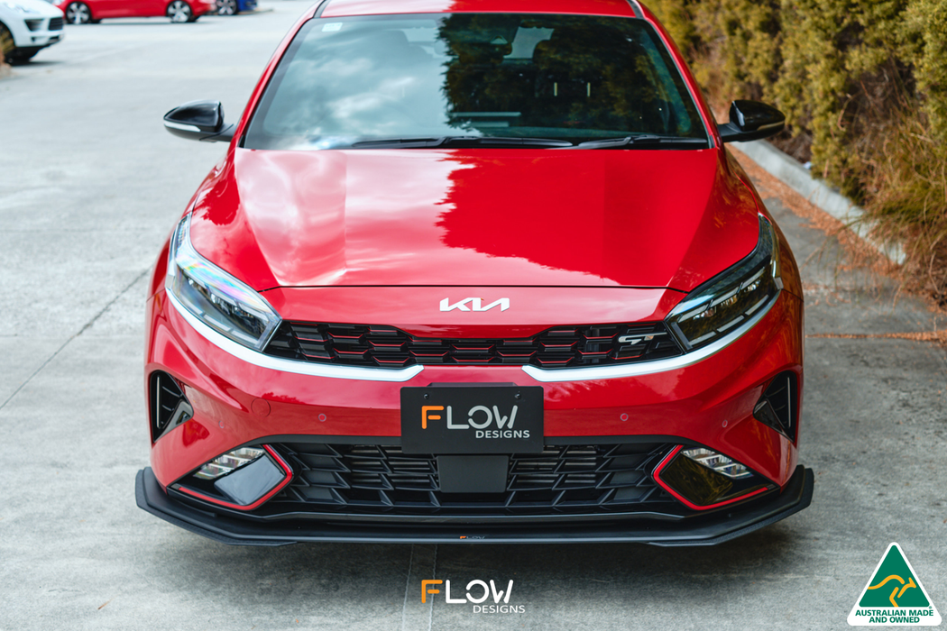 Cerato GT Facelift Front Lip Splitter Extensions (Pair)-Flow Designs