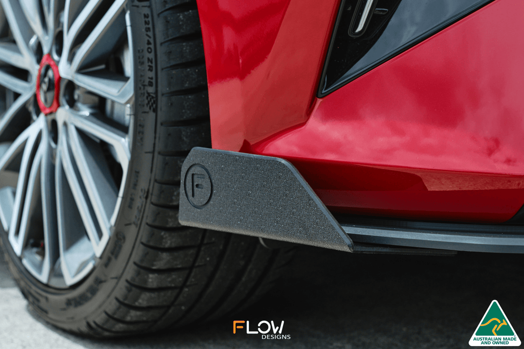 Cerato GT Facelift Front Lip Splitter & Mounting Brace-Flow Designs