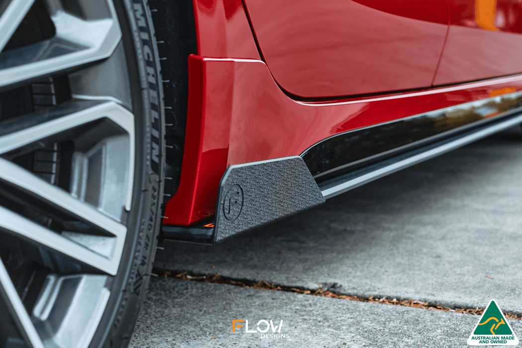Cerato GT Facelift Side Skirt Splitter Winglets (Pair)-Flow Designs
