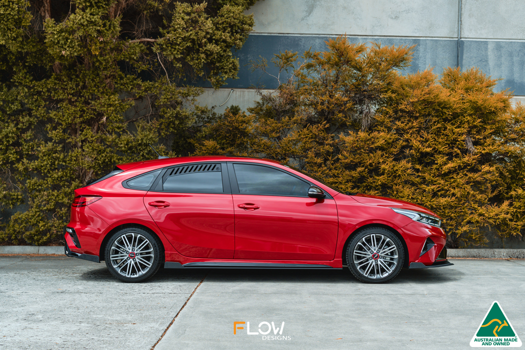 Cerato GT Hatch Facelift Rear Window Vents (Pair)-Flow Designs
