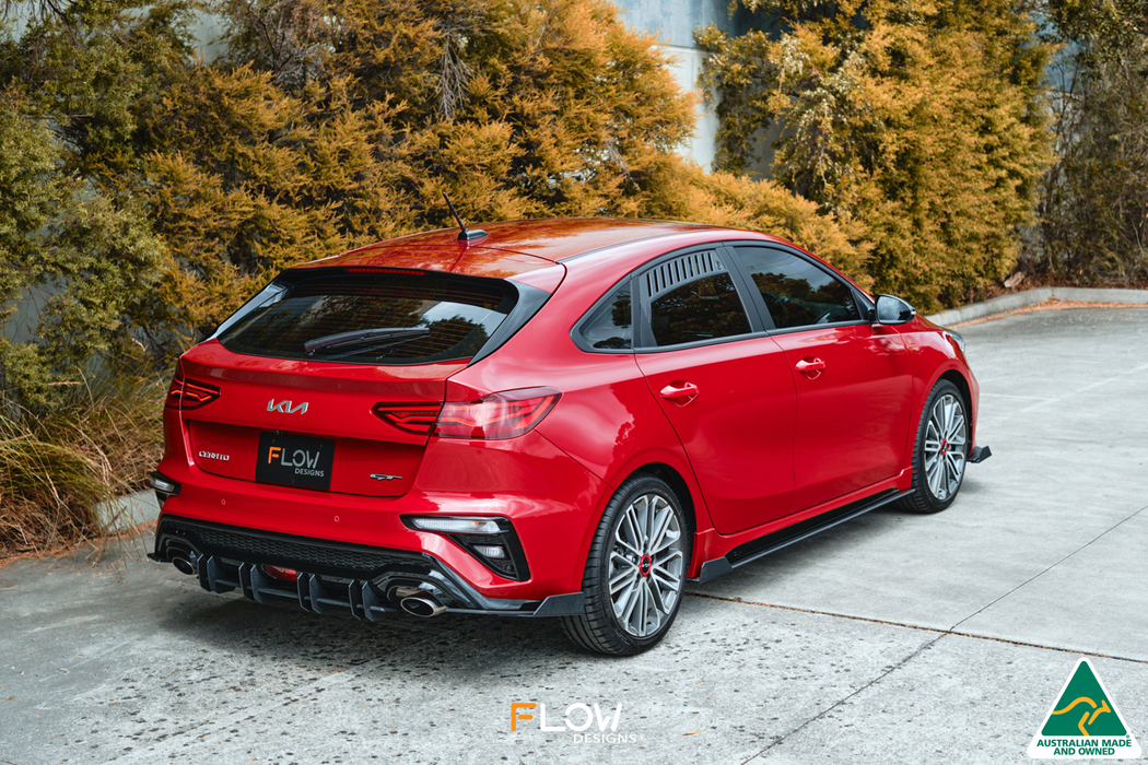 Cerato GT Hatch Facelift Flow-Lock Rear Diffuser-Flow Designs
