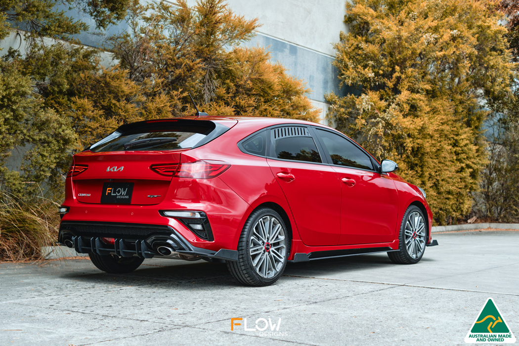 Cerato GT Hatch Facelift Rear Spat Winglets (Pair)-Flow Designs