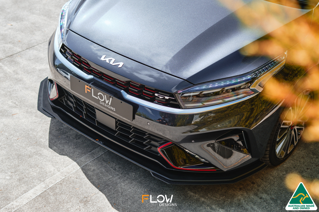 Cerato GT FL Front Lip Splitter Extensions (Pair)-Flow Designs