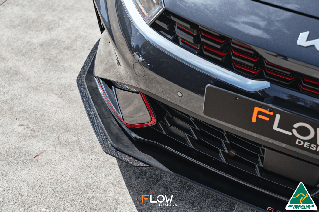 Cerato GT FL Front Lip Splitter Extensions (Pair)-Flow Designs