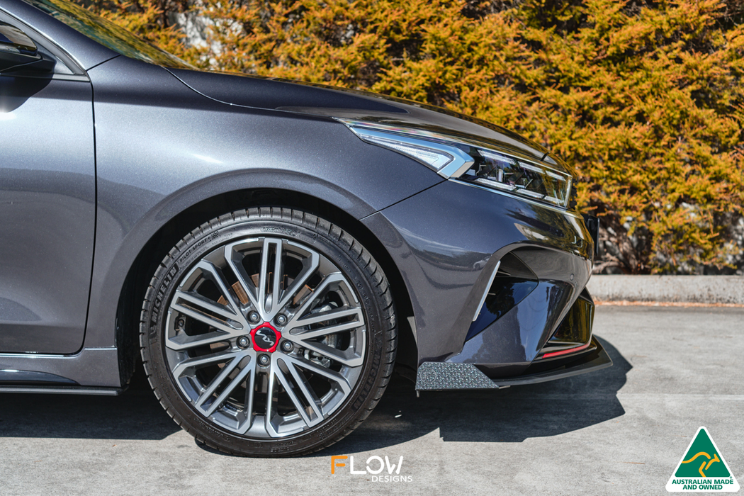 Cerato GT FL Front Lip Splitter Winglets (Pair)-Flow Designs