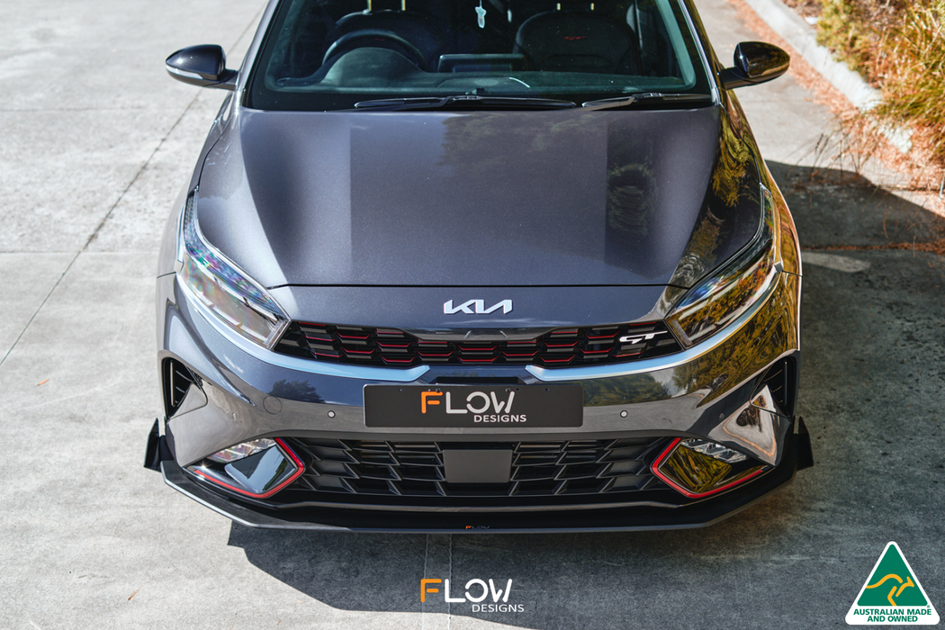Cerato GT FL Front Lip Splitter Winglets (Pair)-Flow Designs