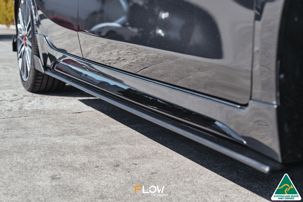 Cerato GT FL Side Skirt Splitter Winglets (Pair)-Flow Designs