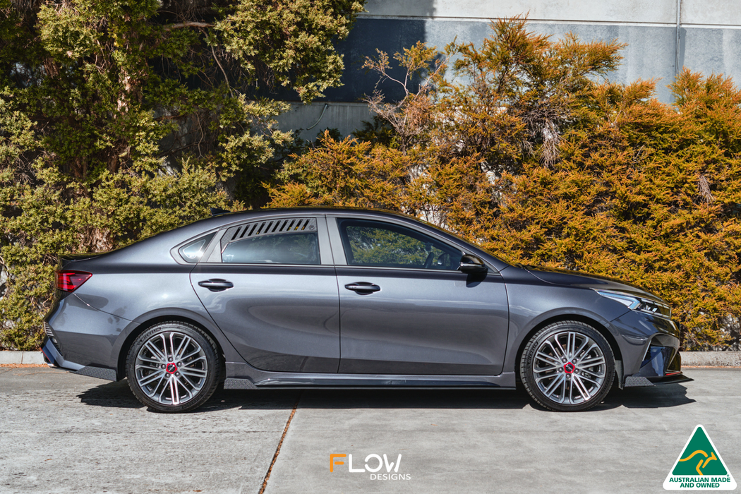 Cerato GT FL Side Skirt Splitters (Pair)-Flow Designs