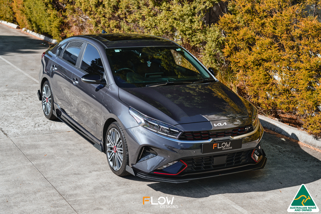 Cerato GT FL Side Skirt Splitters (Pair)-Flow Designs