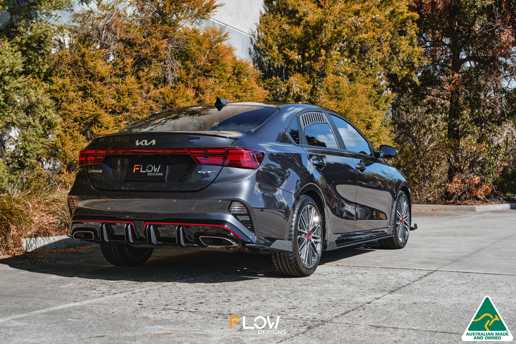 Cerato GT FL Side Skirt Splitter Winglets (Pair)-Flow Designs
