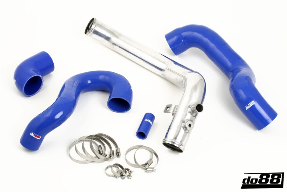 SAAB 9-5 98-01 Pressure pipe with Blue hoses