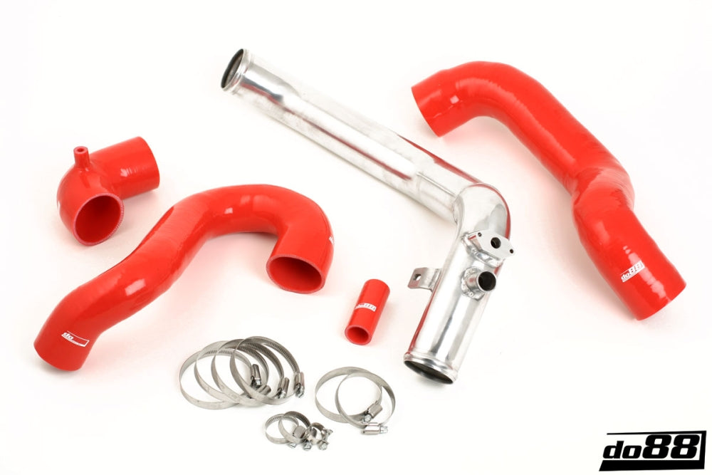 SAAB 9-5 01-09 Pressure pipe with Red hoses