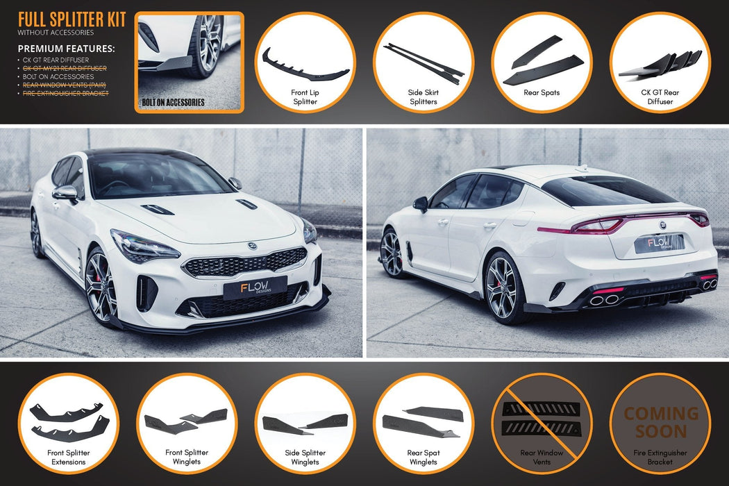 Stinger CK GT Full Lip Splitter Set-Flow Designs