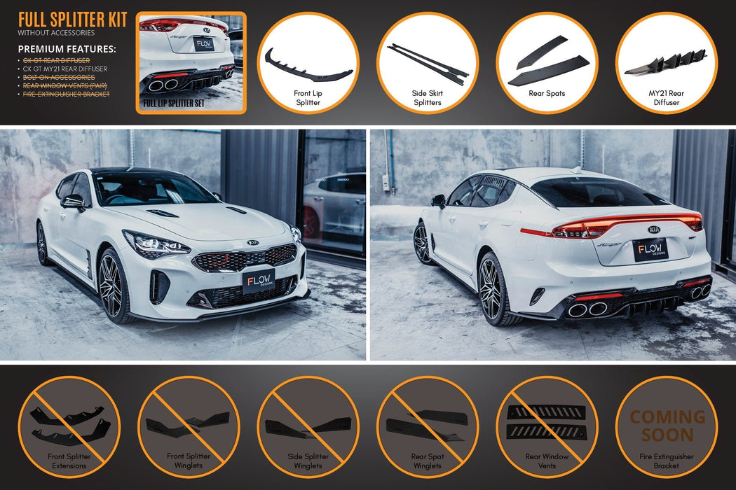 Stinger CK GT Full Lip Splitter Set-Flow Designs