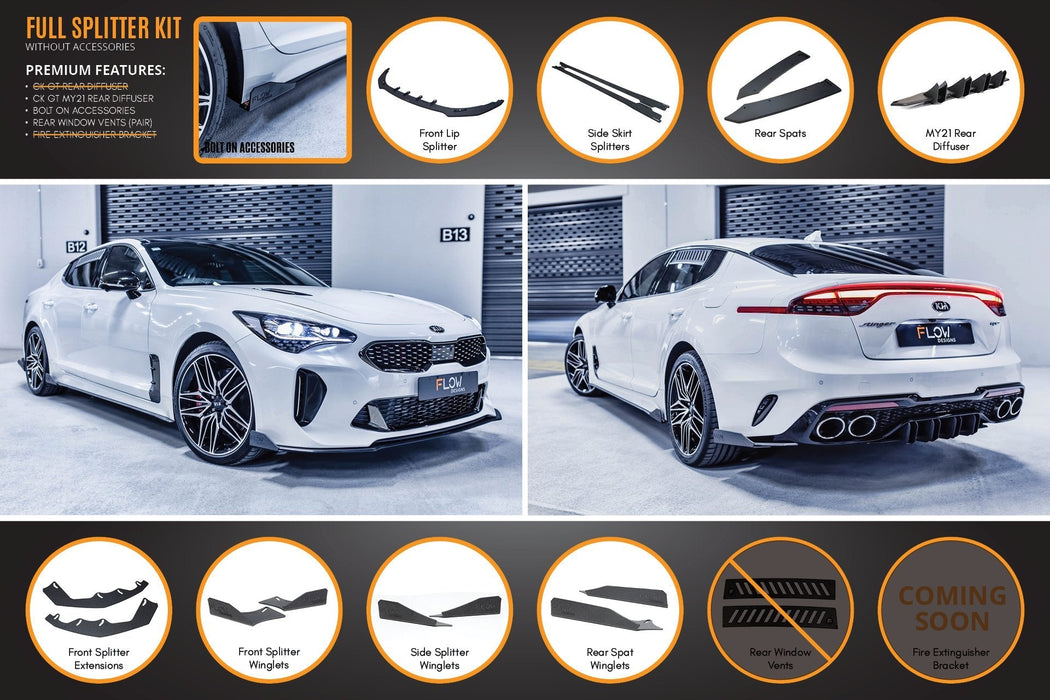 Stinger CK GT Full Lip Splitter Set-Flow Designs