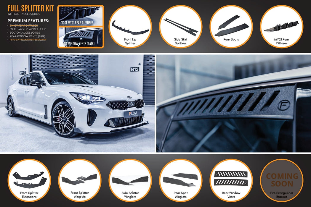 Stinger CK GT Full Lip Splitter Set-Flow Designs