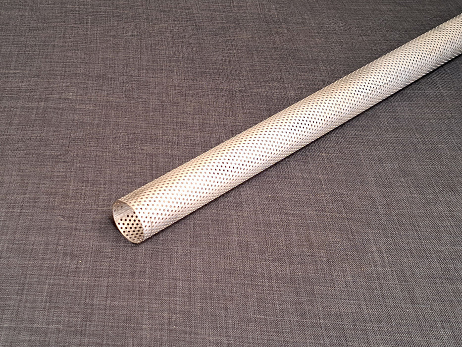 50.8mm x 1.2mm Perforated Stainless Steel Tubing