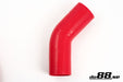 Silicone Hose Red 45 degree 3'' (76mm) - Harrys Euro