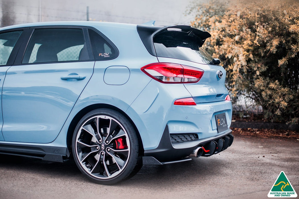 i30N Hatch PD Rear Spoiler Extension-Flow Designs