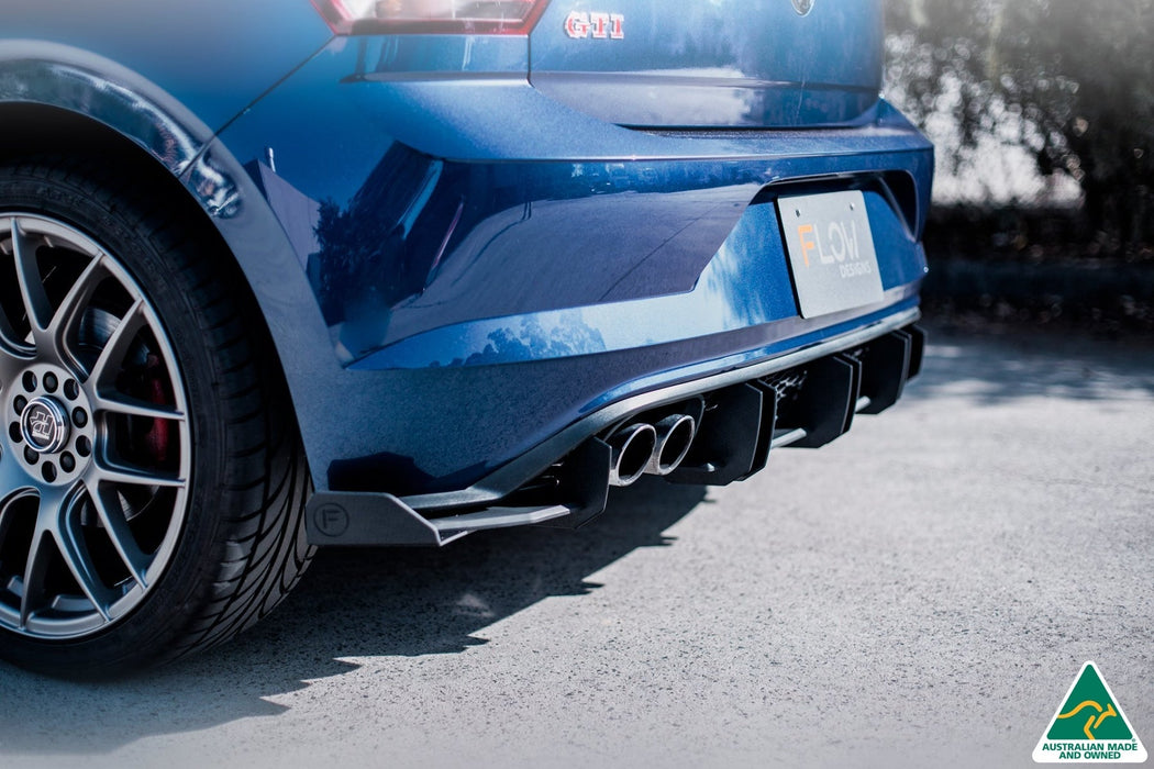 AW Polo GTI Flow-Lock Rear Diffuser-Flow Designs