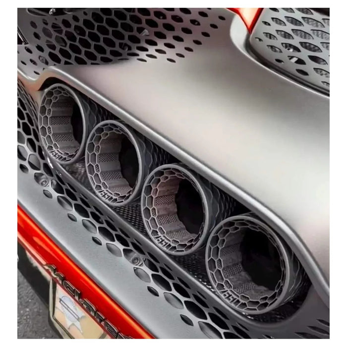 Redstar Titanium Oversized Exhaust Tips - McLaren 765LT