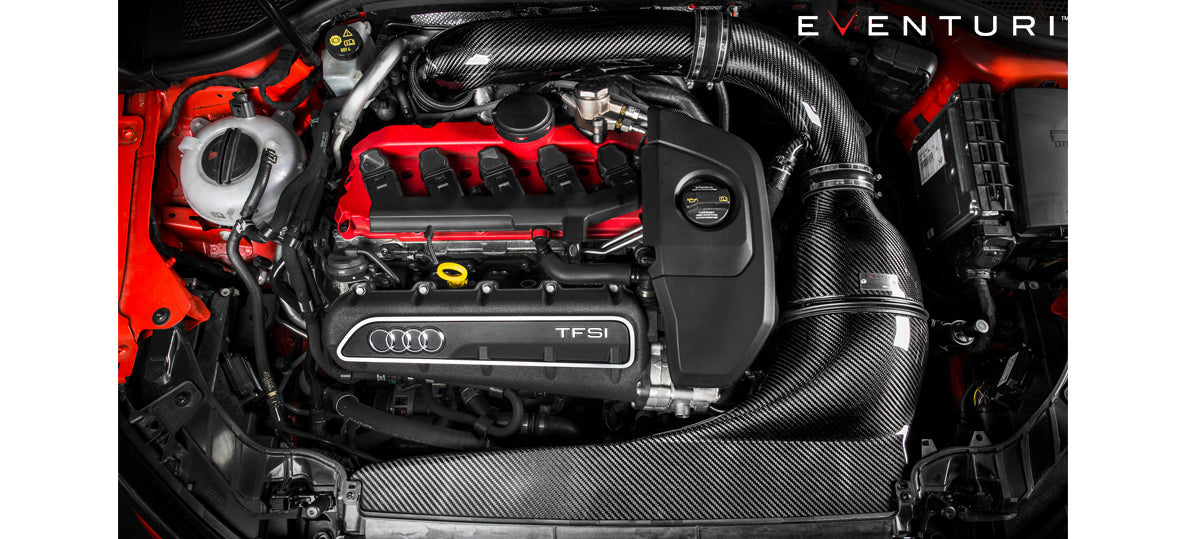 Eventuri - Audi 8V RS3 Full Black Carbon intake Gen 1