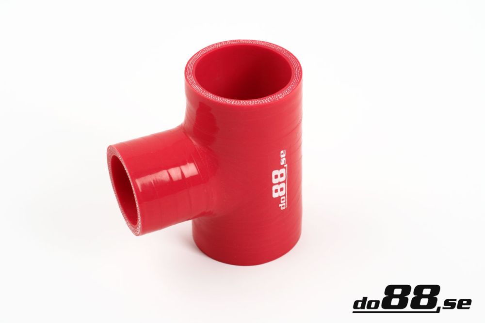 Silicone Hose Red T 2,25'' + 1''  (57mm+25mm) - Harrys Euro