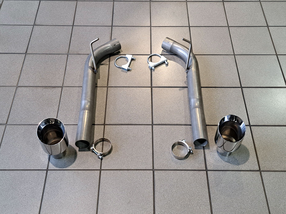 Range Rover Sport 3.0 TDV6 ( L320 ) - Rear Silencer Deletes - Harrys Euro