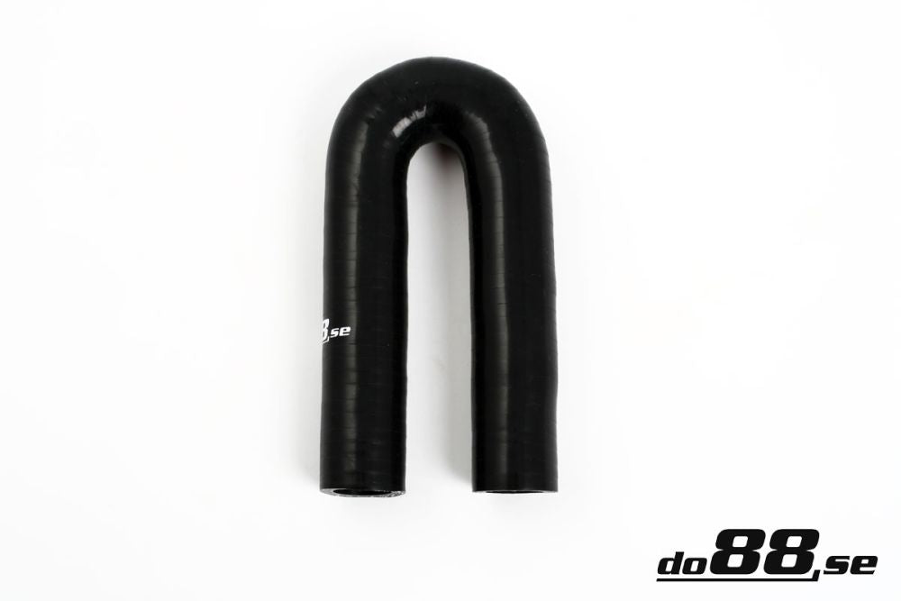 Silicone Hose Black 180 degree 0.75'' (19mm)