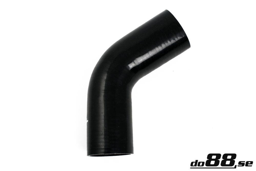 Silicone Hose Black 60 degree 3,25'' (83mm) - Harrys Euro